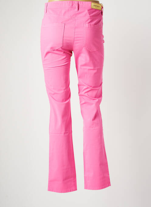 Pantalon droit rose COUTURIST pour femme
