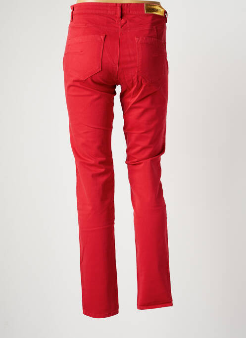 Pantalon slim rouge COUTURIST pour femme
