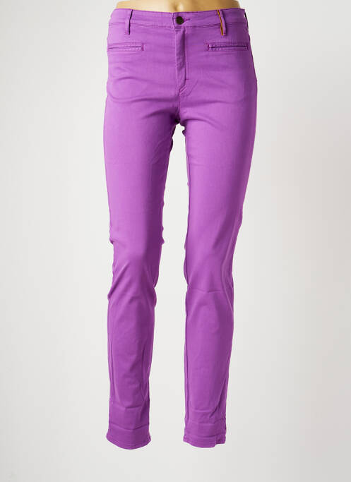 Pantalon slim violet COUTURIST pour femme