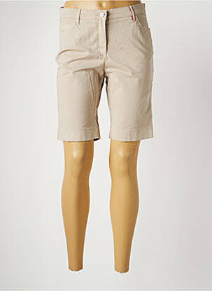 Bermuda coupe droite taille normale gris COUTURIST femme