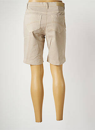 Bermuda coupe droite taille normale gris COUTURIST femme