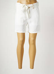Bermuda coupe chino taille normale beige COUTURIST femme