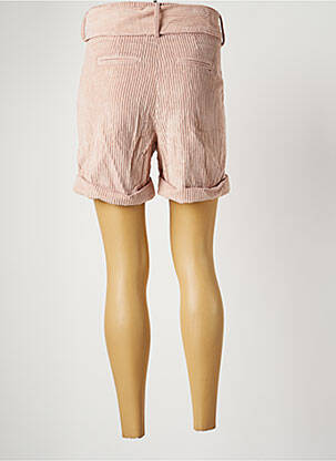Short finition revers taille normale rose COUTURIST femme