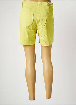 Short fermeture zippée sous rabat boutonné taille normale vert COUTURIST femme