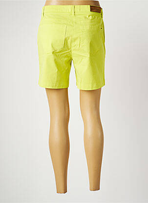 Short fermeture zippée sous rabat boutonné taille normale vert COUTURIST femme