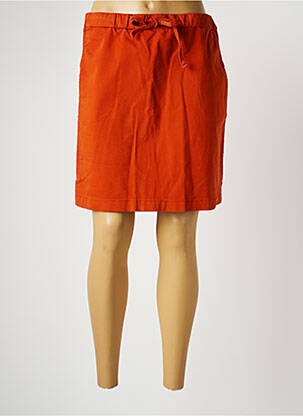 Jupe courte poches orange COUTURIST femme