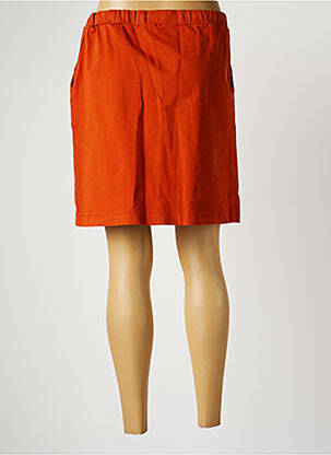 Jupe courte poches orange COUTURIST femme