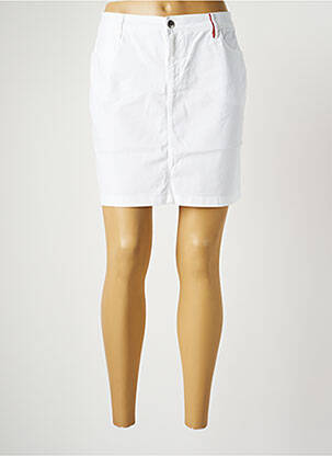 Jupe courte blanc COUTURIST pour femme