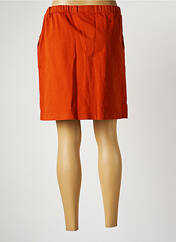 Jupe courte orange COUTURIST pour femme seconde vue