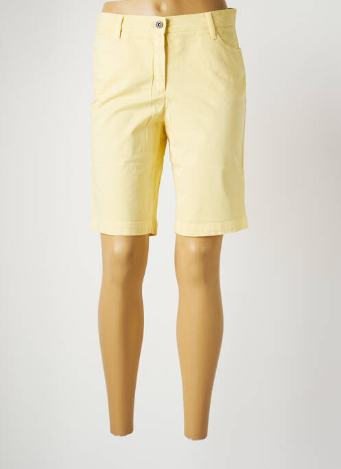 Bermuda jaune COUTURIST pour femme