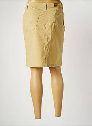 Jupe mi-longue stretch beige COUTURIST femme