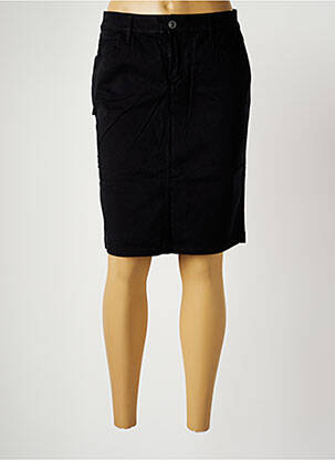 Jupe mi-longue stretch noir COUTURIST femme