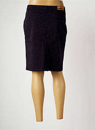 Jupe mi-longue taille normale bleu COUTURIST femme