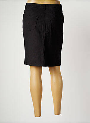Jupe mi-longue taille normale noir COUTURIST femme