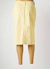 Jupe mi-longue jaune COUTURIST pour femme seconde vue