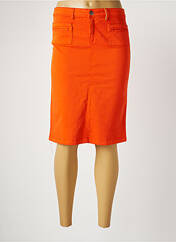 Jupe mi-longue orange COUTURIST pour femme seconde vue