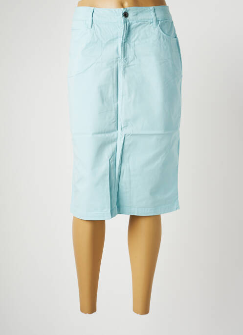 Jupe mi-longue bleu COUTURIST pour femme