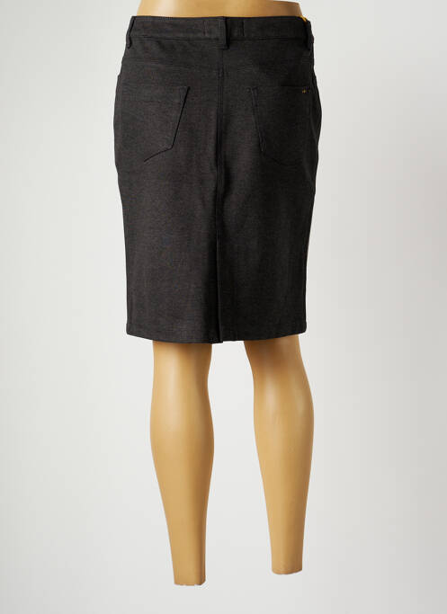 Jupe mi-longue gris COUTURIST pour femme