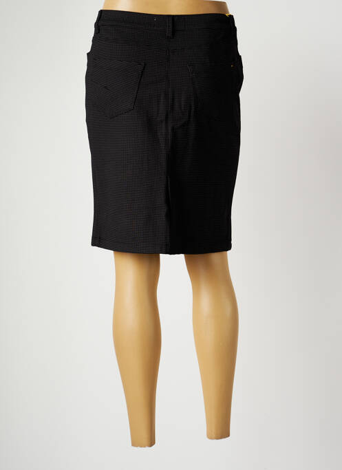 Jupe mi-longue noir COUTURIST pour femme