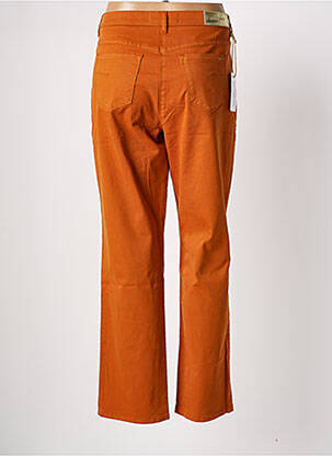 Pantalon droit stretch taille normale marron COUTURIST femme