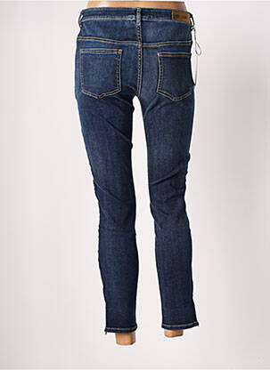 Pantalon 7/8 taille haute taille haute bleu COUTURIST femme