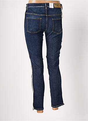 Pantalon 7/8 stretch taille normale bleu DENIM &DRESS femme