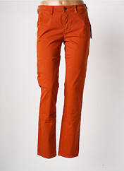 Pantalon chino orange COUTURIST pour femme seconde vue
