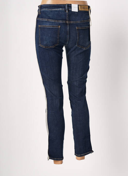 Pantalon 7/8 bleu DENIM &DRESS pour femme