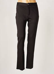 Pantalon slim stretch taille normale noir COUTURIST femme