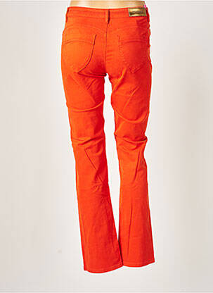 Pantalon slim stretch taille normale orange COUTURIST femme