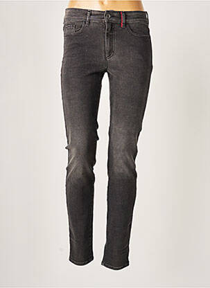 Jeans coupe slim slim taille normale gris COUTURIST femme