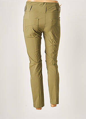 Pantalon 7/8 taille haute taille haute vert COUTURIST femme