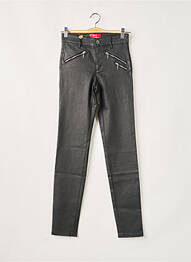 Pantalon slim skinny taille normale noir COUTURIST femme