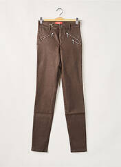 Pantalon large marron COUTURIST pour femme seconde vue