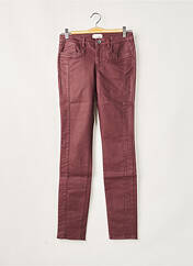 Pantalon slim rouge COUTURIST pour femme seconde vue