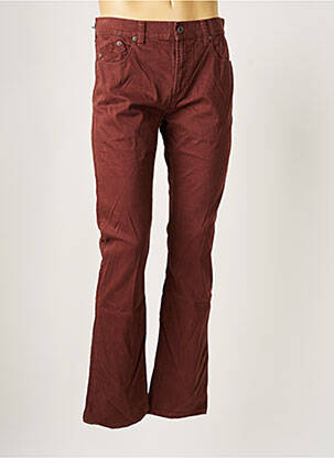 Pantalon droit marron COUTURIST pour homme