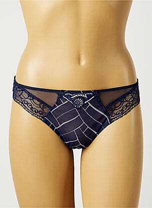 Tanga bleu LISE CHARMEL pour femme