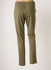 Pantalon droit vert MSN pour femme seconde vue