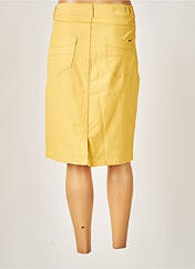 Jupe courte jaune GRIFFON pour femme seconde vue