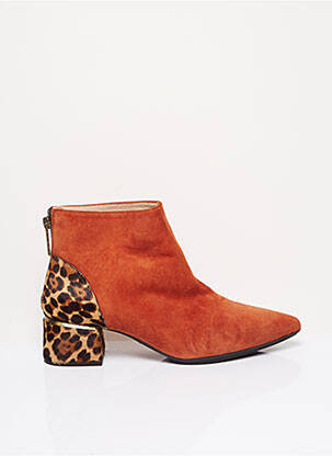 Bottines/Boots orange GADEA pour femme