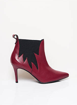 Bottines/Boots rouge CRISTINA MILLOTTI pour femme