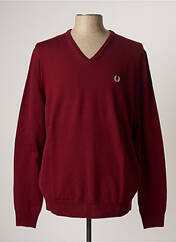 Pull rouge FRED PERRY pour femme seconde vue