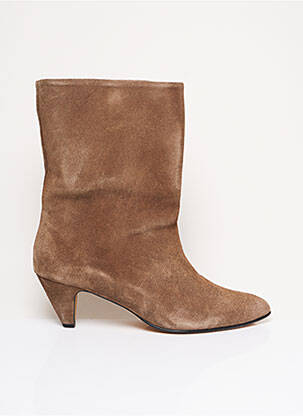 Bottines/Boots marron ANONYMOUS pour femme