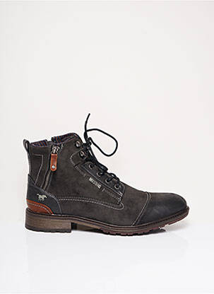Bottines/Boots gris MUSTANG pour homme