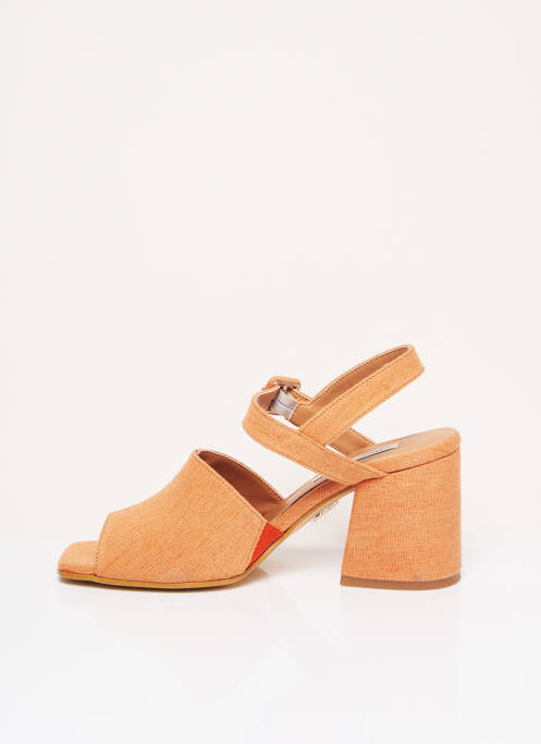 Sandales/Nu pieds orange ABOUT ARIANNE pour femme