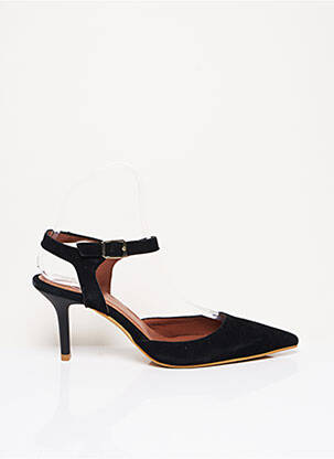 Sandales/nu pieds fermeture boucle(s) talon de 7 à 9cm noir SARENZA femme