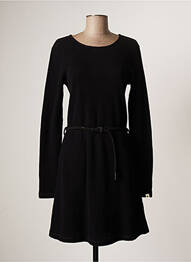 Robe mi-longue manches longues manches longues noir RAGWEAR femme