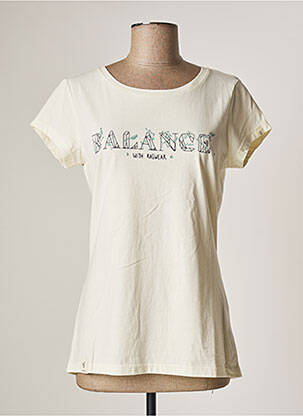T-shirt beige RAGWEAR pour femme