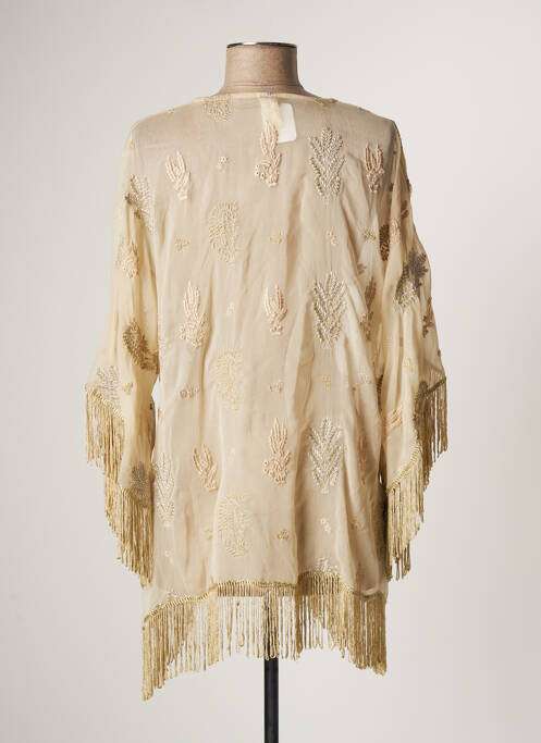 Tunique manches longues beige NEKANE pour femme