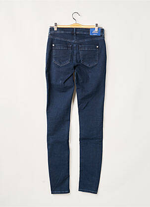 Jeans coupe slim broderie rivets taille normale bleu STREET ONE femme